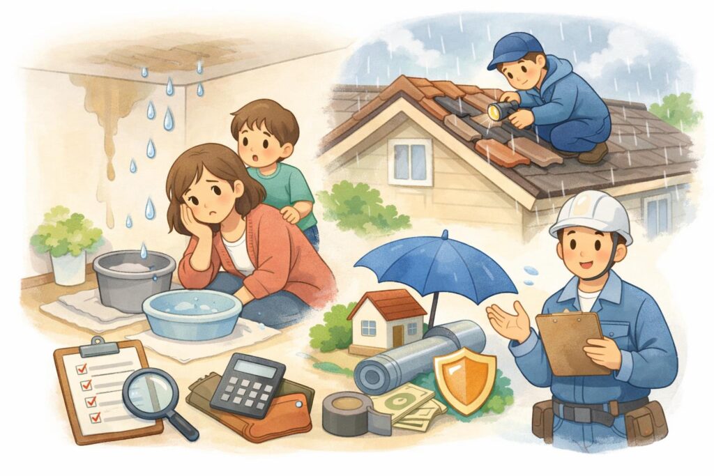 雨漏り調査・修繕 けんおうリノベーション